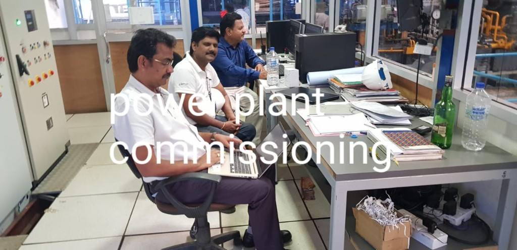 Power plant commissioning